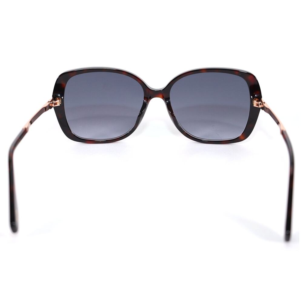 Marc Jacobs Womens Oval Butterfly Sunglasses-Black Brown Tortoise/Dark Grey-NWT - Picture 9 of 11